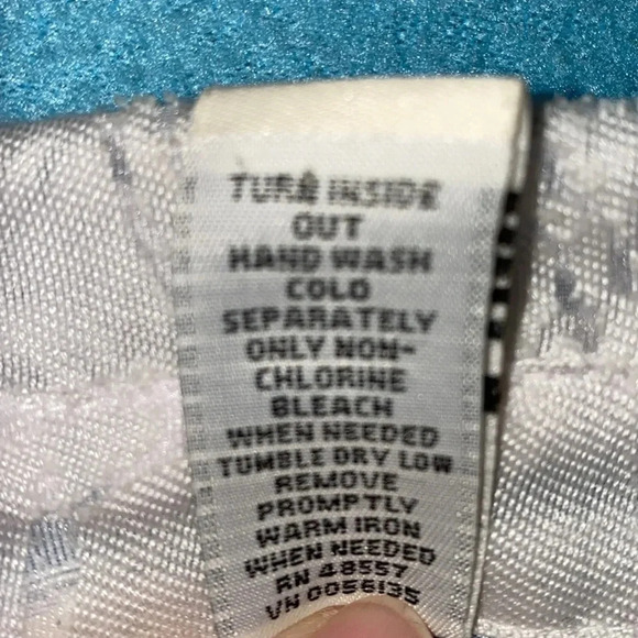 FRENCH LAUNDRY floral lace button up size XL - Picture 8 of 11